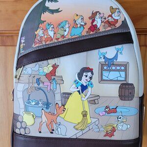 NWT Loungefly Snow White and the Seven Dwarves Backpack